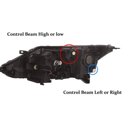 Front Headlight Lamp for Nissan QASHQAI J11 (2014-2017) - 2 x Lights