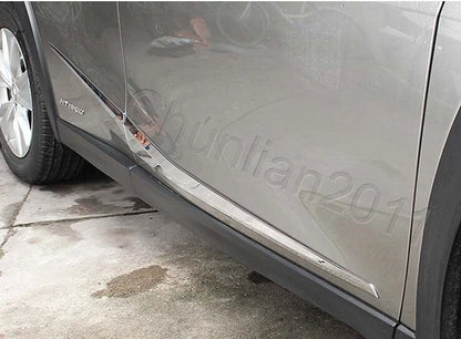 Chrome Body Door Sill Molding Cover Trim for Lexus UX 260h 250h (2019-2023)