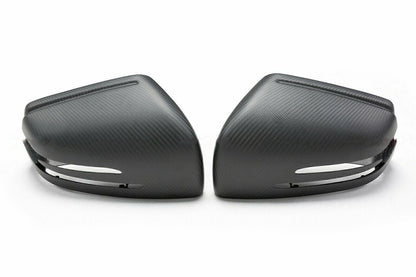 Carbon Fiber Mirror Covers for Benz G W463 X166 W166 GLE GLS (2013-2023)