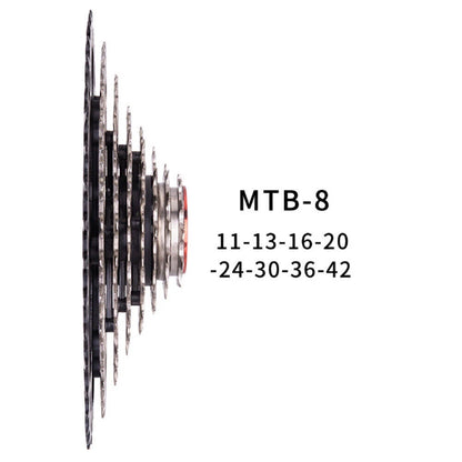 ZTTO 8 Speed 11-42T Cassette for M410 M360 M310 Mountain Bikes (2010-2023)