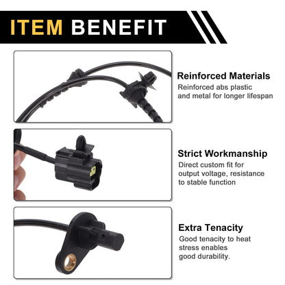 ABS Wheel Speed Sensor for Chevrolet Sail 3 Front Left Right (2012 - 2014)