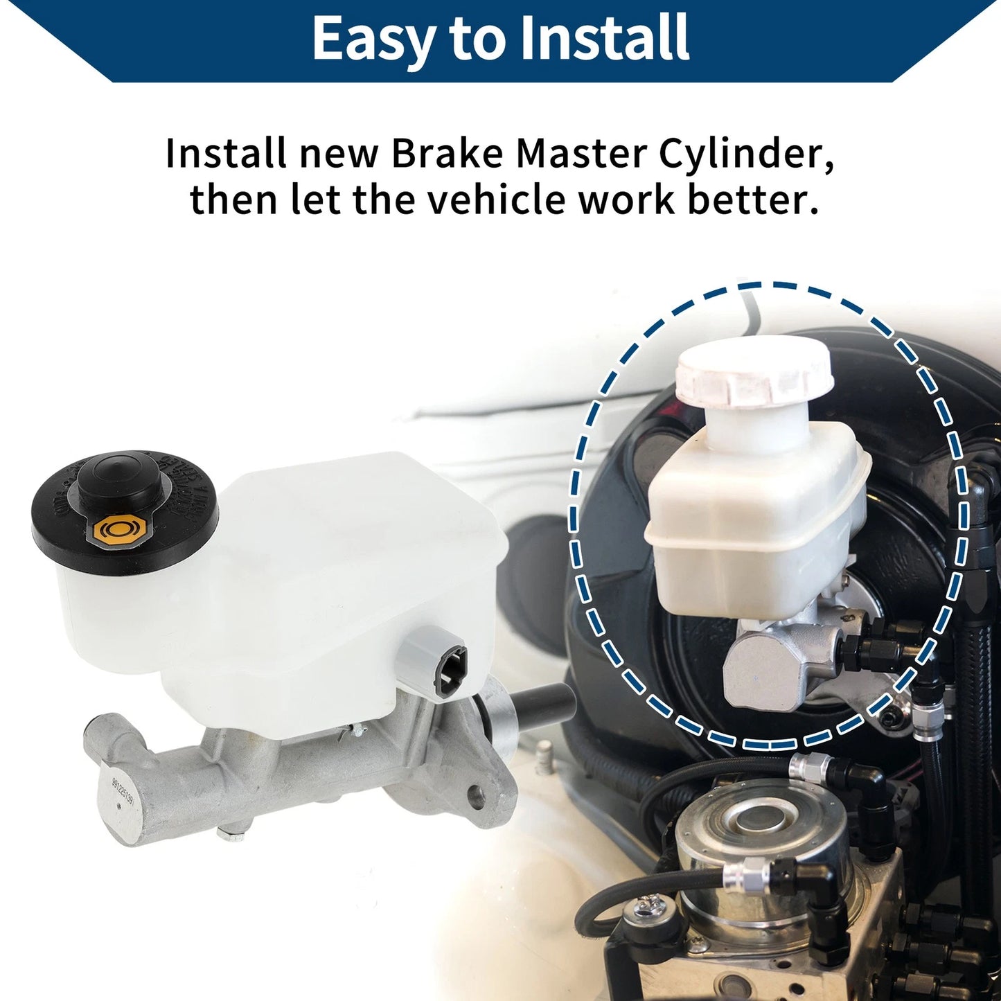 Brake Master Cylinder Reservoir for Toyota Yaris (2007-2011)