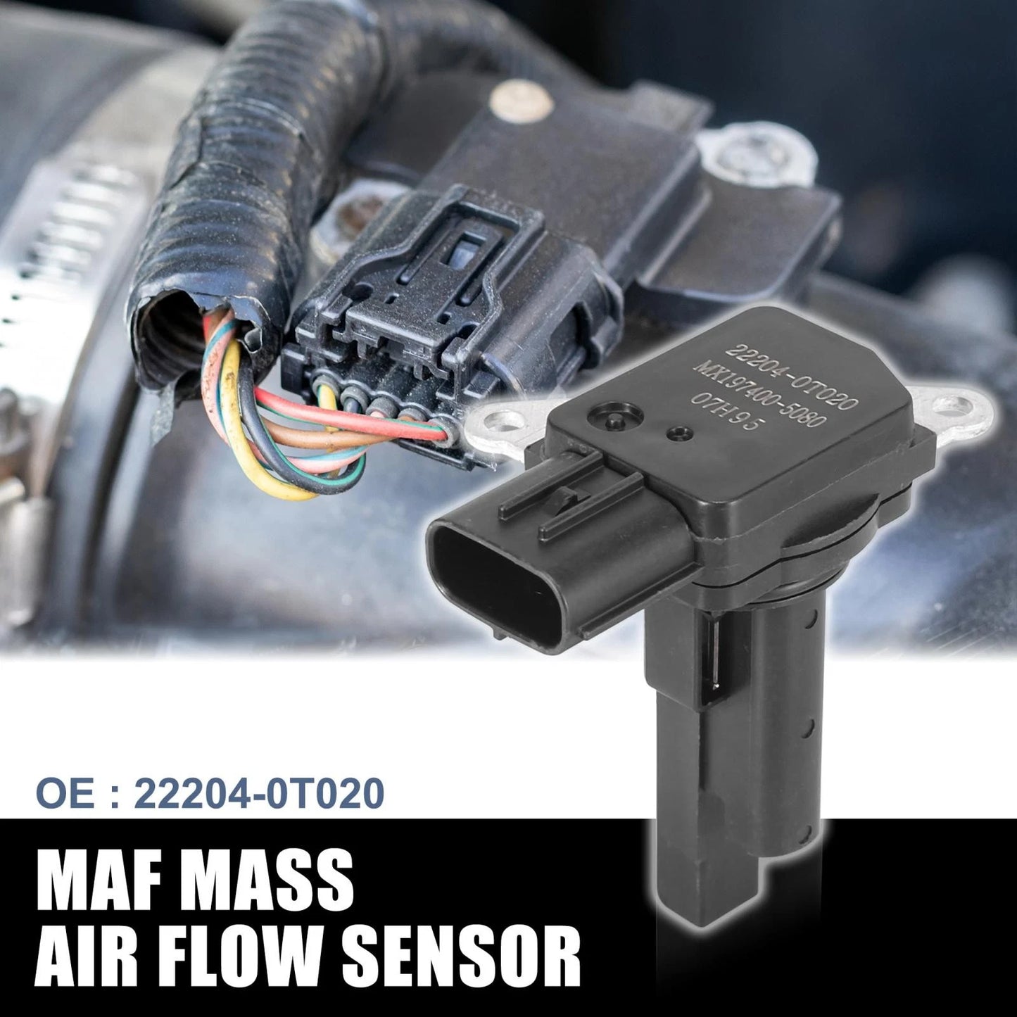 MAF Mass Air Flow Sensor for Toyota Matrix, Corolla (2009-2012)