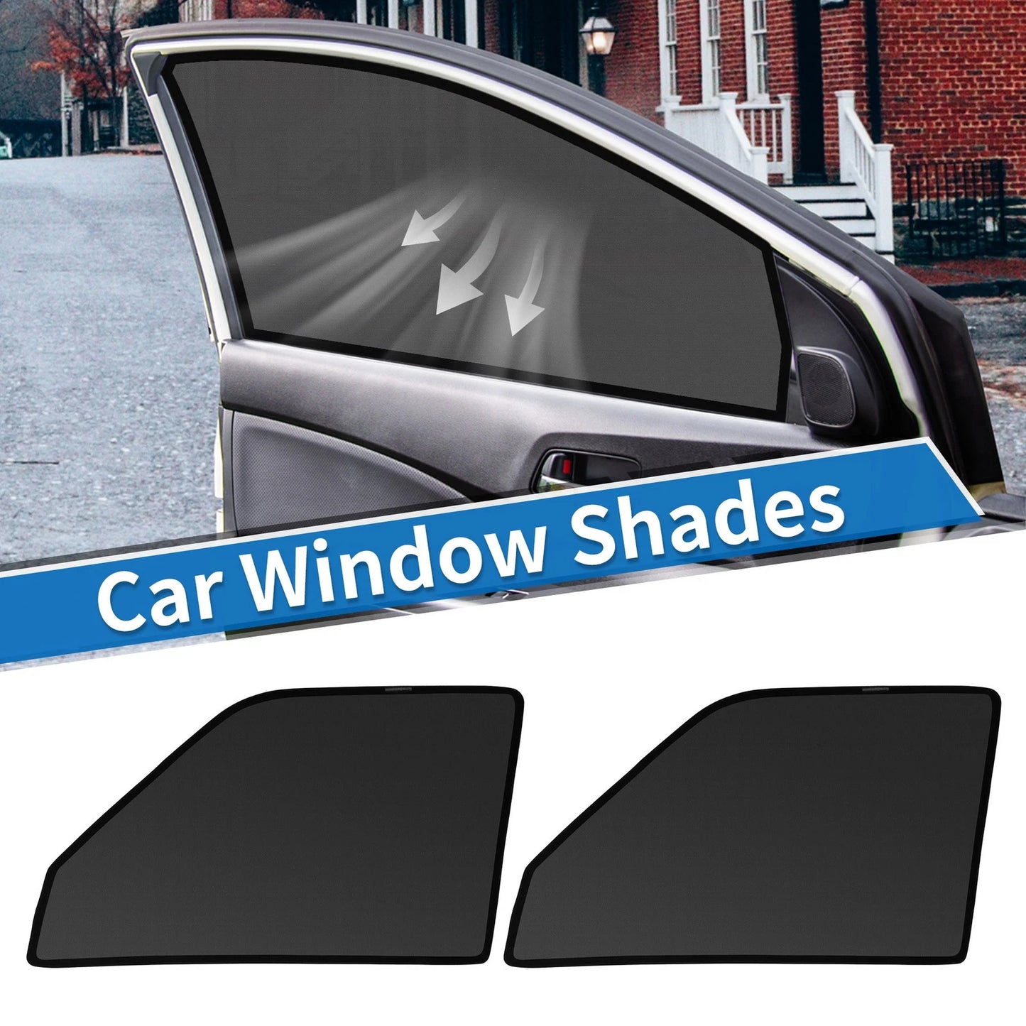 Window Cover for Toyota Voxy Noah 90 Series Black (2001-2007)