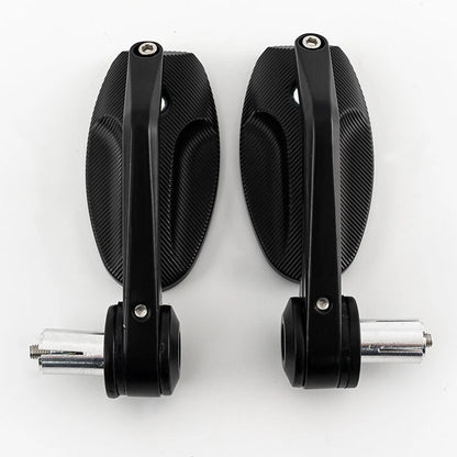 7/8" Motorcycle Bike Handle Bar End Rearview Side Mirrors for Universal Models
