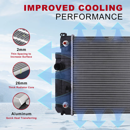 Cooling Radiator for Mercedes VITO/MIXTO W639 Bus Van 2.2 3.0 (2003-2014)