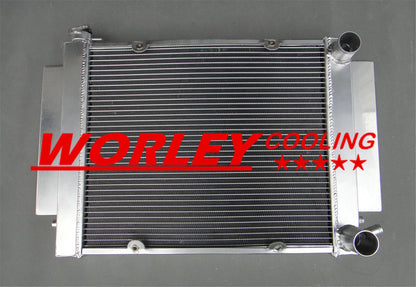3 Core Aluminum Radiator for Mazda RX2 (1971-1974)
