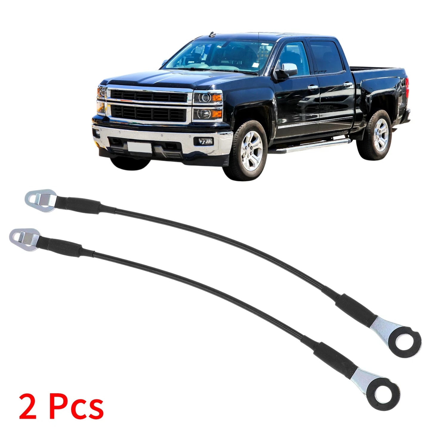 Tailgate Cables for Chevy Silverado 1500 2500 3500