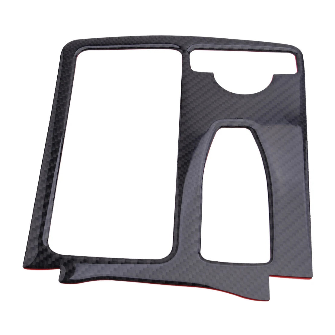 Carbon Fiber Water Cup Holder Cover Trim for Mercedes Benz C Class W204 (2007-2014)