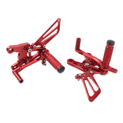 CNC Rearsets Footpegs for Honda CBR400RR NC29 (1993-1999) - Red
