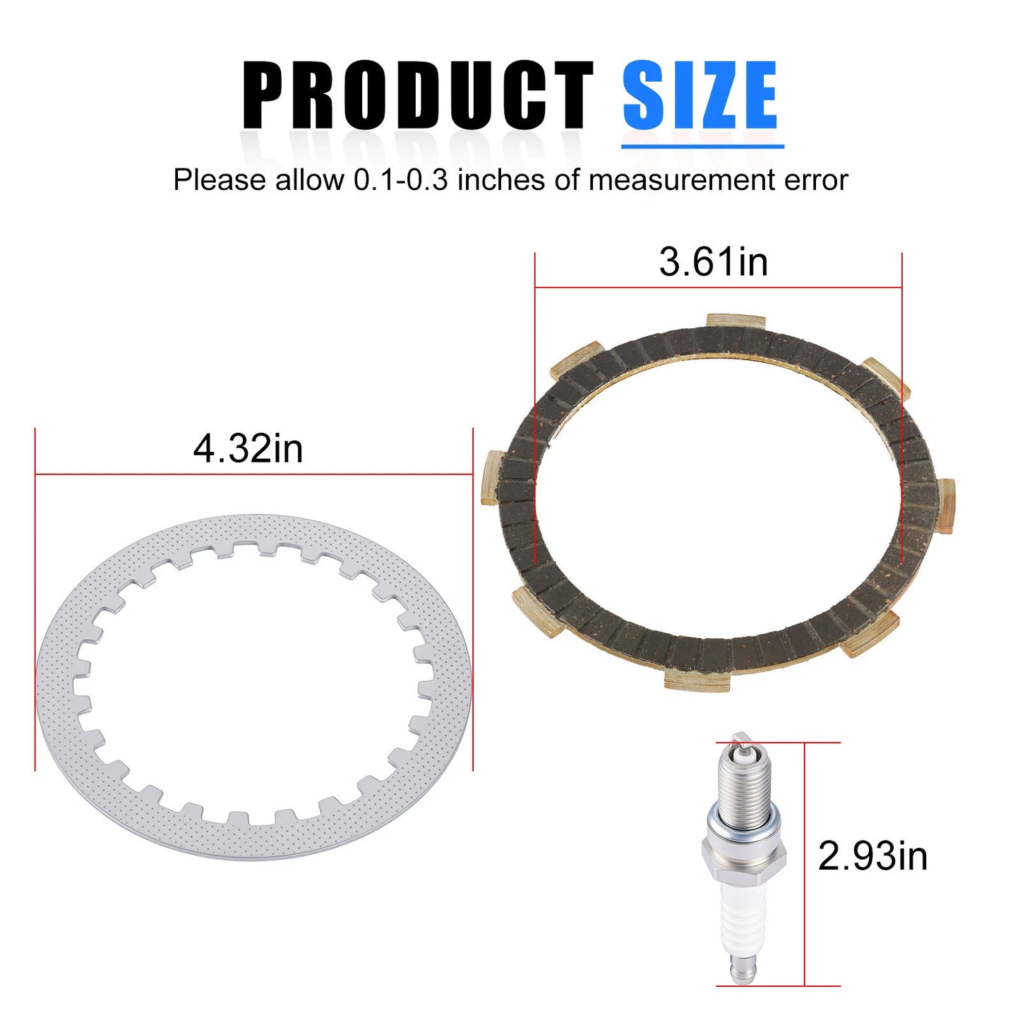 Clutch Kit Spring Gasket for Honda XR200 XR200R
