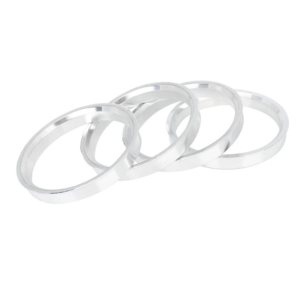 4pcs 67.1–60.1 mm Aluminium Hub Centric Rings Wheel Bore Spacer