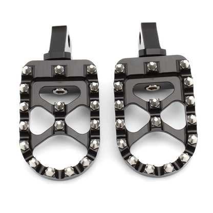 Footpegs 2 x Chrome Anti-Slip for BMW R18 (2020-2023)