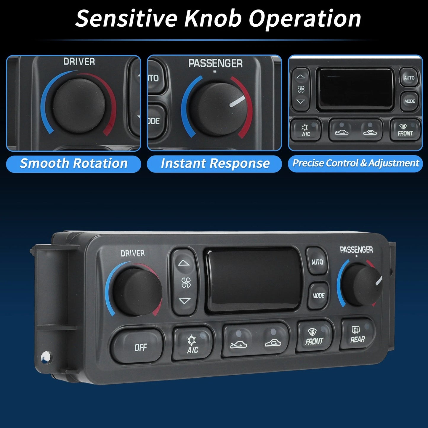 A/C Climate Control Module Panel for Chevrolet Corvette C5 5.7L (1997-2004)