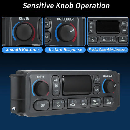 A/C Climate Control Module Panel for Chevrolet Corvette C5 5.7L (1997-2004)