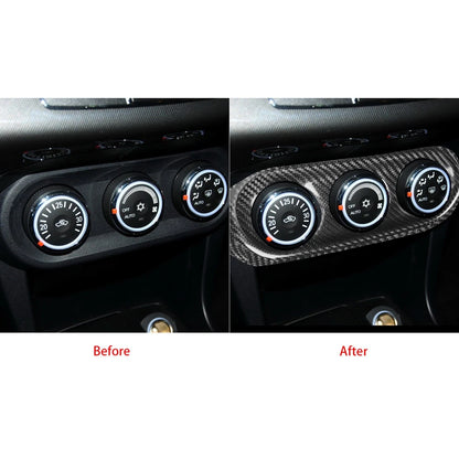 Carbon Fiber AC Panel Cover Trim for Mitsubishi Lancer EVO X (2008-2015)