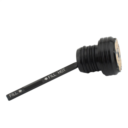 1x Black Oil Dipstick for Harley Davidson Softail (2000-2017)