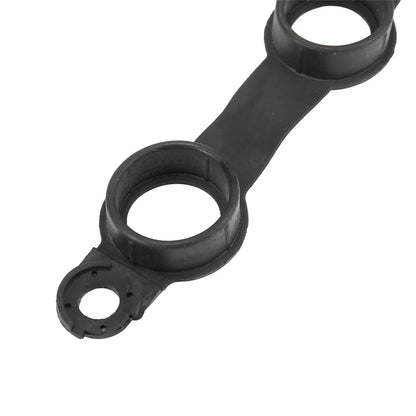 Black Valve Cover Gasket Seal Set for BMW E36 E38 E39 320i 520i (1992-2003)