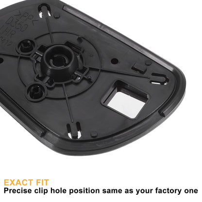 Right Side Mirror Glass w/ Backing Plate for Mazda 3 6 (2006-2008)