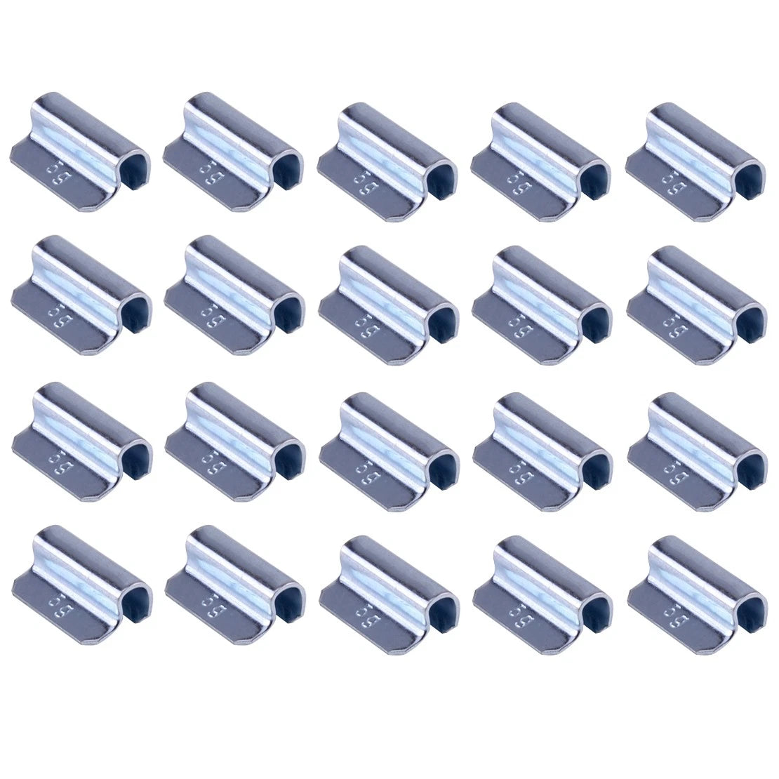 20pcs Rim Clip Tire Balance for Car Motorbike Truck Van Boat Wheel