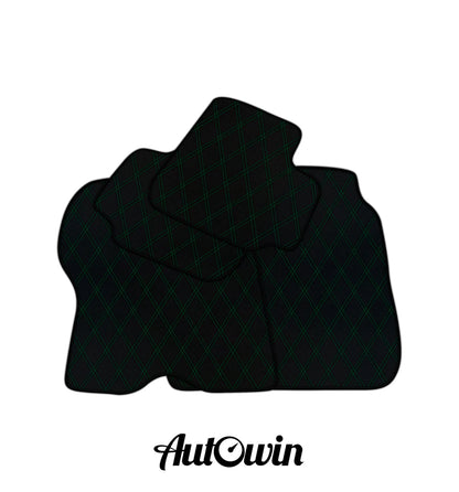 Customizable Double Diamond Pattern Car Mats for Ferrari GTC4 Lusso (2016-2020)