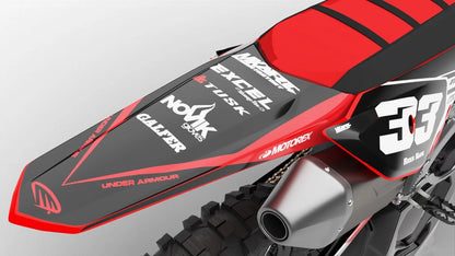 Custom Graphics Kit Complex Style Decals for Honda CRF 50 (All Years)
