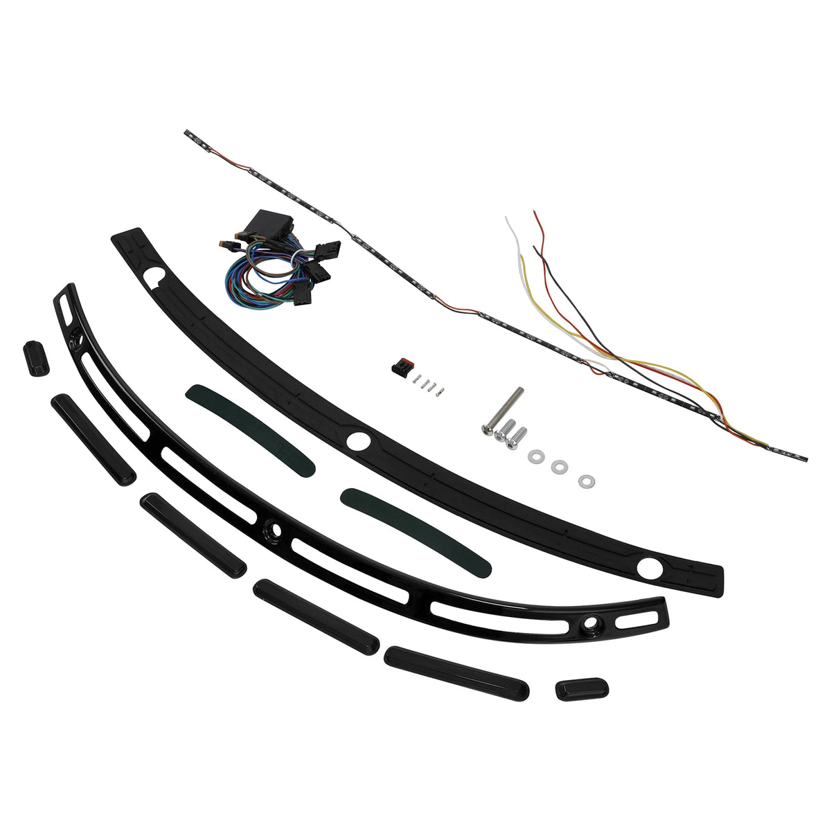 LED Windshield Trim Turn Signals for Harley Touring Street Glide (2014-2024)