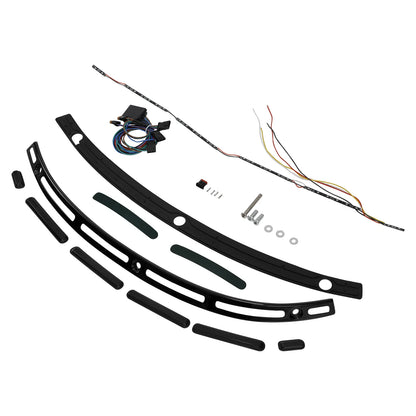 LED Windshield Trim Turn Signals for Harley Touring Street Glide (2014-2024)