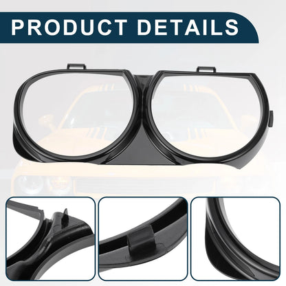 1 Pair Front Headlight Trim Bezel for Dodge Challenger (2008 - 2014)