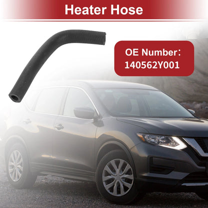 Heater Hose for Nissan Maxima (2000-2001) Rubber Black 1 Pcs