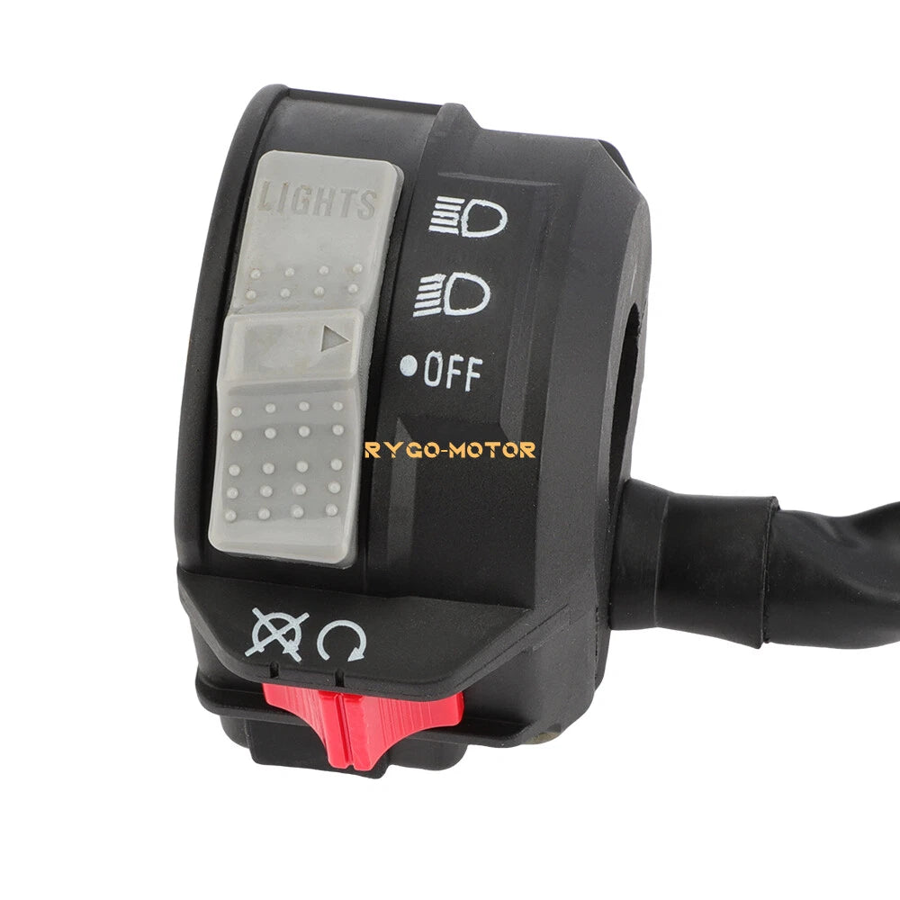 Left Handlebar Stop Kill Switch Headlight for Yamaha YFZ350 Banshee