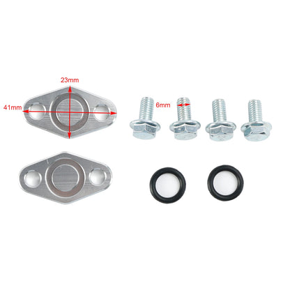 Oil Cooler Lock Plate Kit for Suzuki GSXR1000 (2001-2008)