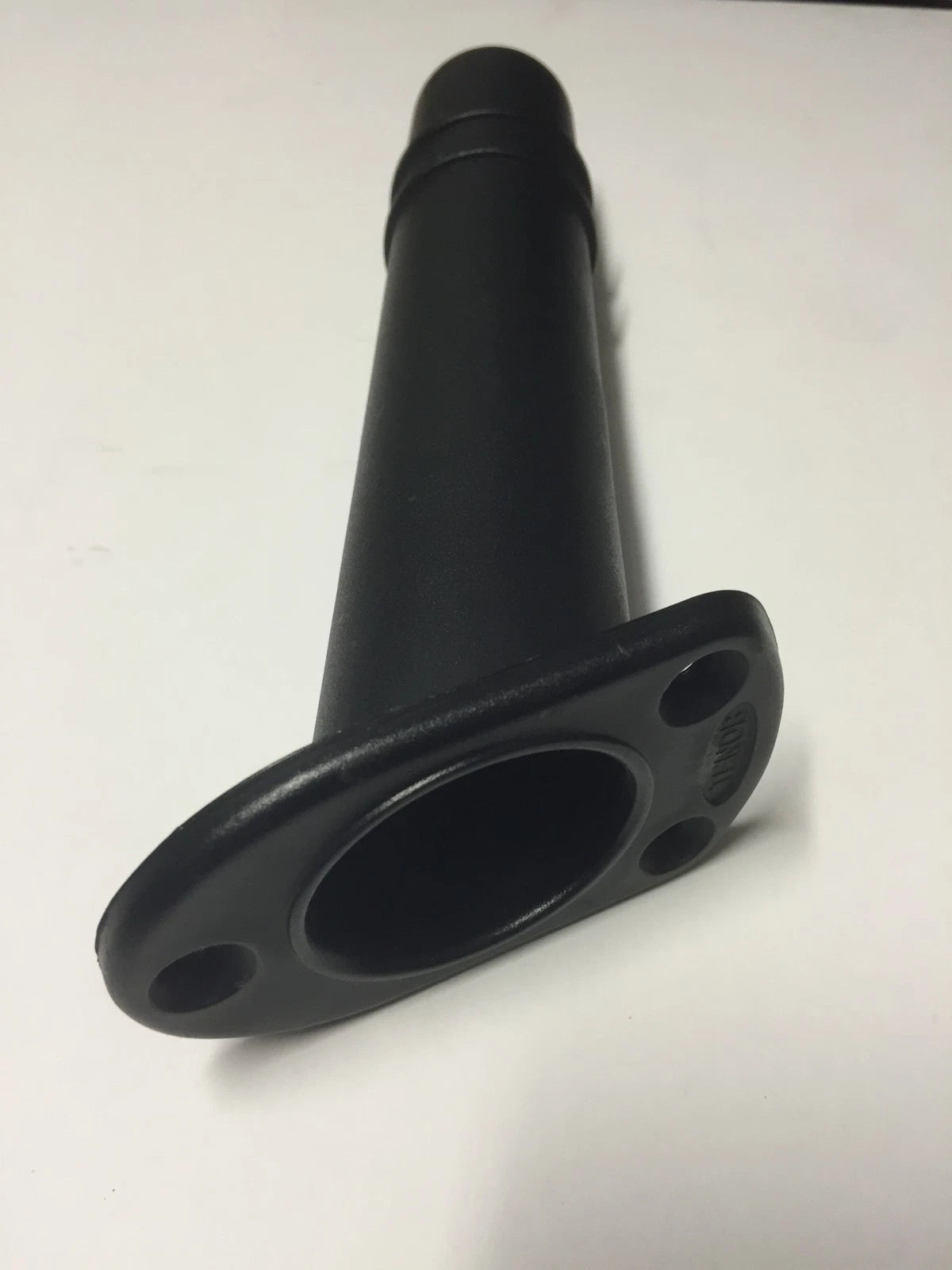 2x Recessed Oval Black Fishing Rod Holders for Boat, PWC, Jet Ski