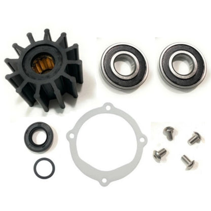Water Pump Repair & Impeller Kit for Johnson F6B-9 (2009-2019)