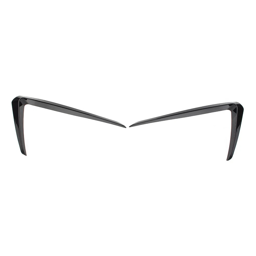 Fog Light Lamp Cover Trim Glossy Black for VW Golf (2013-2016)