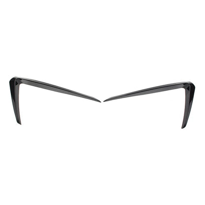 Fog Light Lamp Cover Trim Glossy Black for VW Golf (2013-2016)
