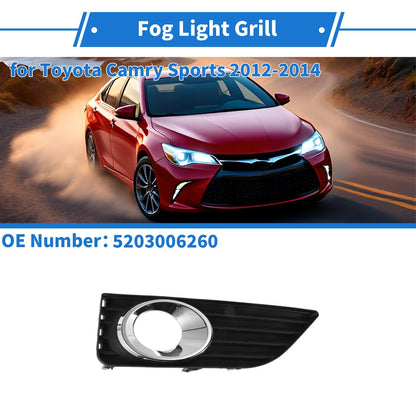 Front Right Fog Light Grill for Toyota Camry (2012-2014)