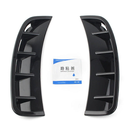Glossy Black Front Wheel Air Vent Hood Fender for Mercedes Benz W177 A220 (18-21)