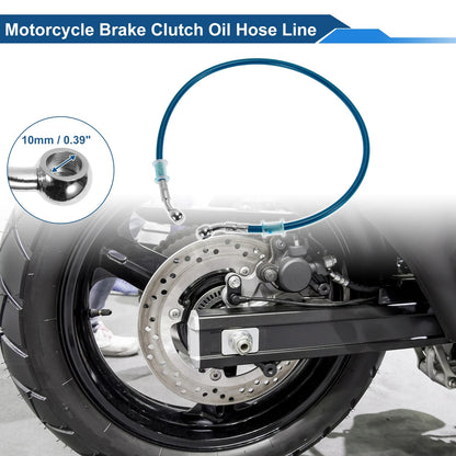 Brake Clutch Oil Hose Line Blue 70cm for Motorcycle