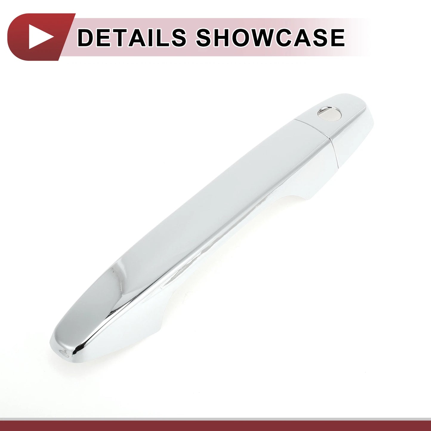 Car Door Handle Covers  for Honda CR-V (2012-2016) Silver Tone ABS