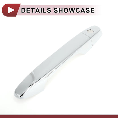 Car Door Handle Covers  for Honda CR-V (2012-2016) Silver Tone ABS
