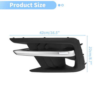 Left Side Front Bumper Fog Light Cover for Subaru Ascent (2019-2021)