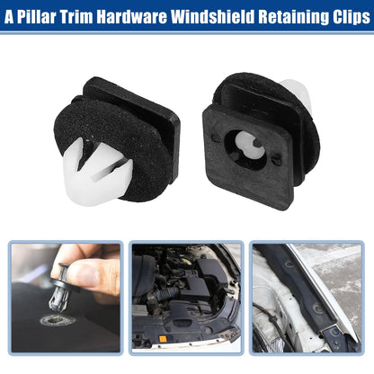 10 x Pillar Trim Windshield Clips for Ford Explorer (2011-2019)