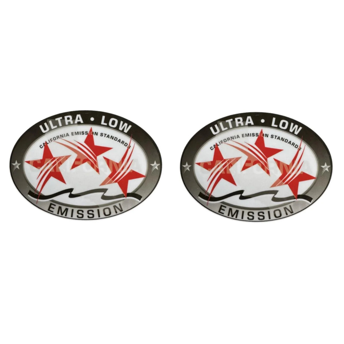 3 Star Ultra Low Emission Sticker Decal for Mercury/Honda - 2PCS