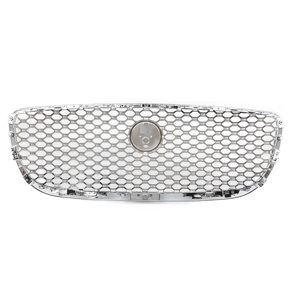 Front Upper Mesh Grille Radiator for Jaguar XJ (2016-2020) Chrome