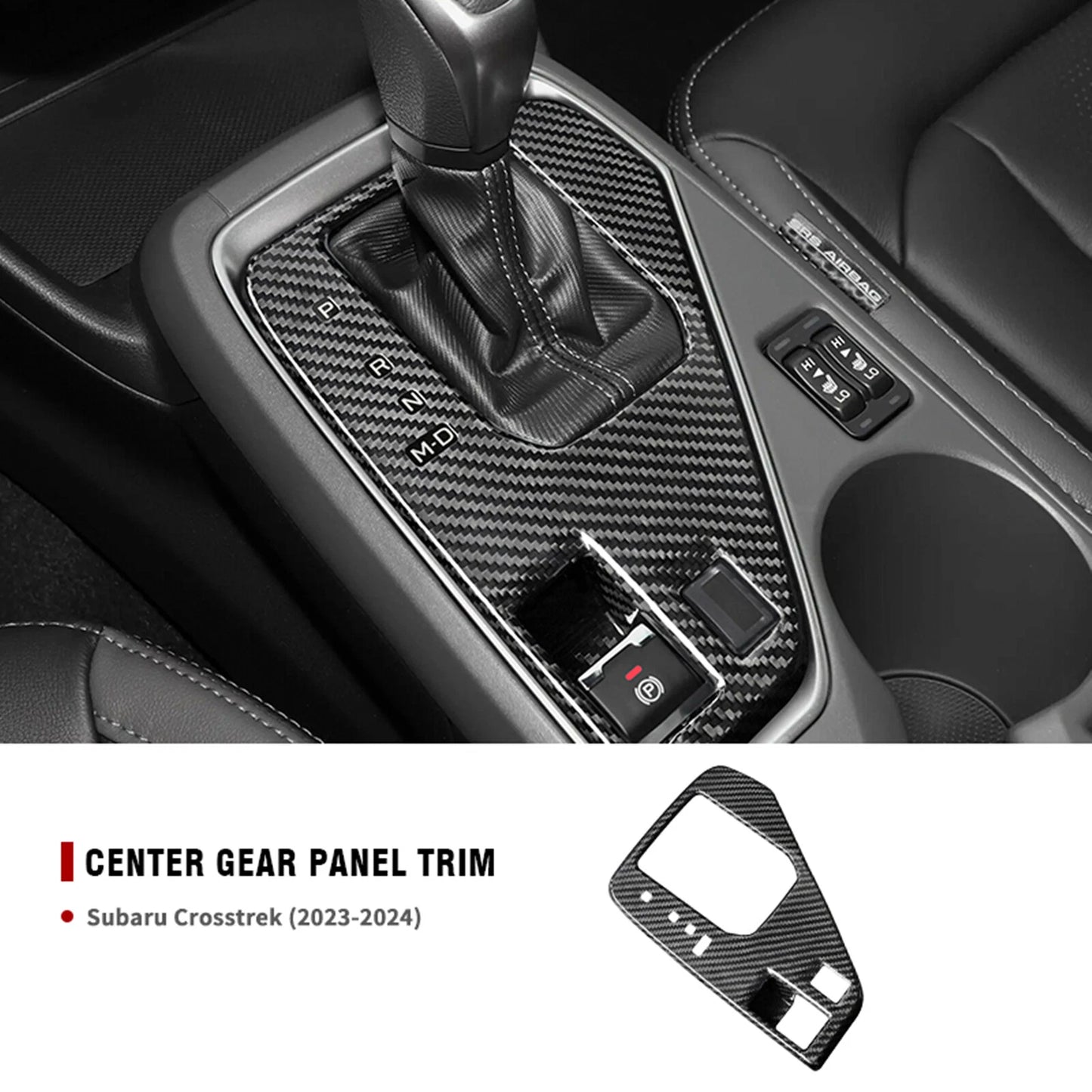 Gear Shift Panel Trim Cover for Subaru Impreza (2023-2024)