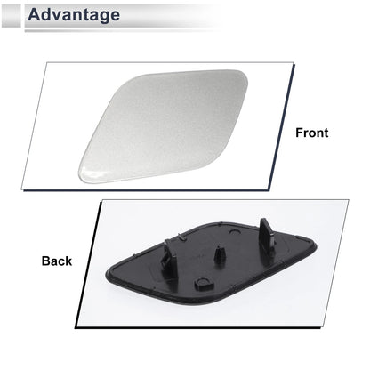 Front Left Bumper Headlight Washer Nozzle Cover for Volvo XC60 (2009-2017)