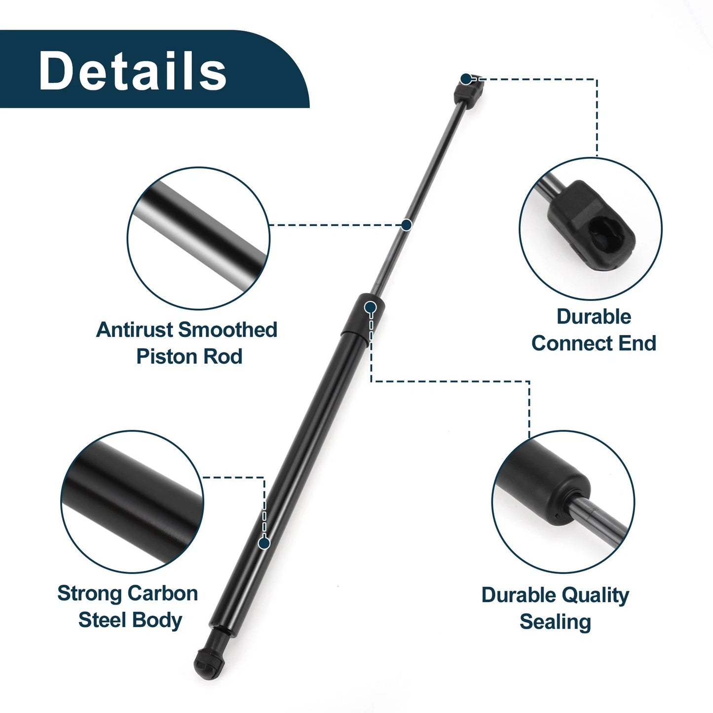 Hood Lift Supports Struts Gas Spring for Mazda CX-5 (2017-2024)