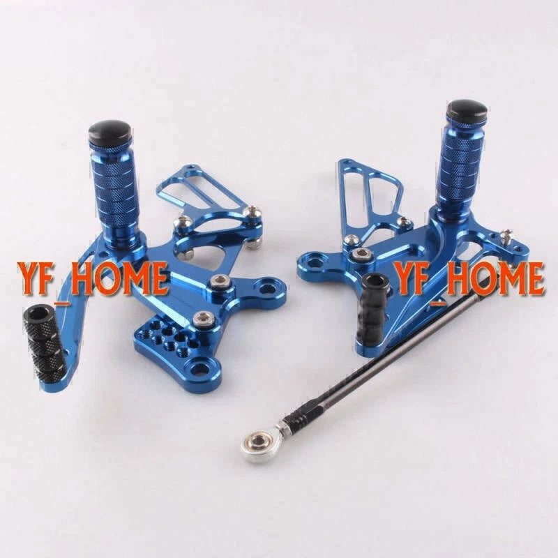 Rearset Footrest Pegs for Kawasaki Ninja ZX6R (2009-2014) Blue