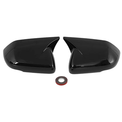 Glossy Black Rearview Wing Mirror Cover Caps for Ford Explorer (2020-2024)
